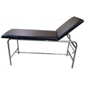 EXAMINATION COUCH - CHROMED STEEL