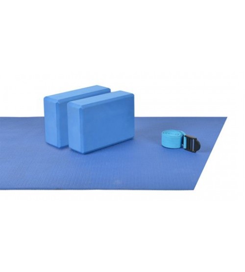 Mambo Max Yoga Set – (1 Mat – 2 Blocks – 1 Strap)