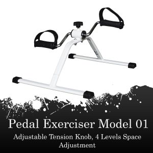 Portable Foot Pedal Exerciser Cycle for Home