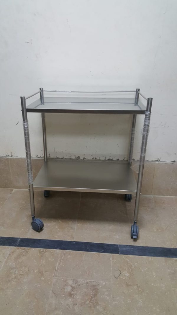INSTRUMENT TROLLEY S/S GMED